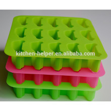 China Professional Manufacturer Eco-friendly Food Grade Cute Anti-dust Non-stick Square Car Shape Silicone Ice Mold/Ice Tray